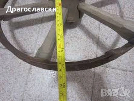 Стар хамут за кон / магаре, гребен за кон, за декорация, механа  заведение, от чекрък - колело, снимка 18 - Други - 42895472