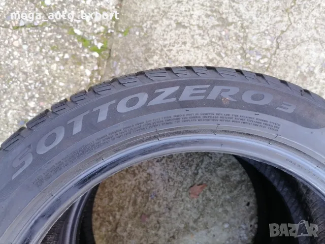 2бр. Pirelli Sottozero 3 225/50R18 Run Flat, снимка 4 - Гуми и джанти - 48624777