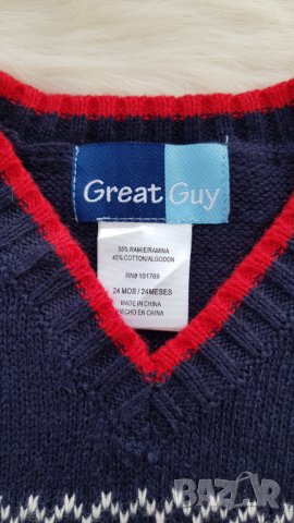 Пуловер без ръкав 18-24 месеца, снимка 2 - Бебешки блузки - 34731214