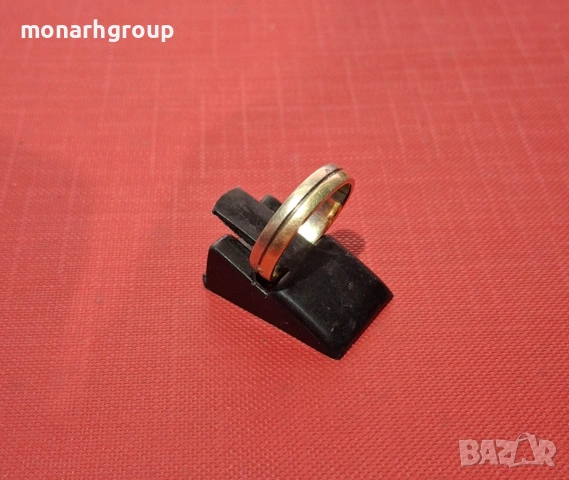 Златен пръстен, снимка 3 - Пръстени - 53331498