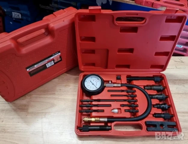 Комплект за тест на компресия на дизелови двигатели