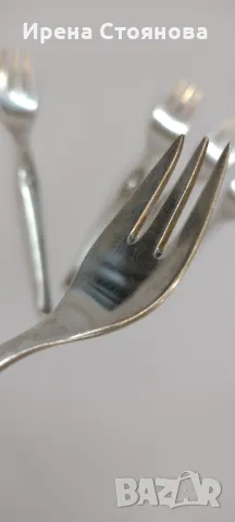 5 броя посребрени десертни вичлички Bruckmann 90  , снимка 2 - Прибори за хранене, готвене и сервиране - 48095769