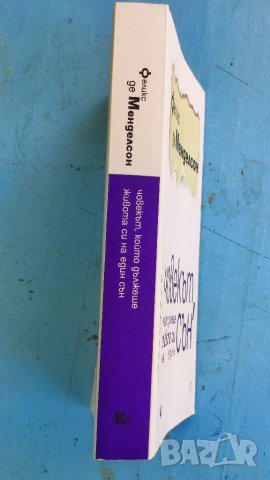 Книга Човекът който дължеше живота си на един сън, Феликс де Менделсон. , снимка 2 - Специализирана литература - 37573869