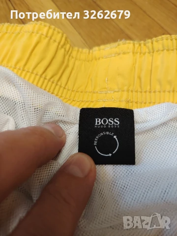 Hugo Boss 100 % оригинални бански размер L, снимка 5 - Спортни дрехи, екипи - 50783346