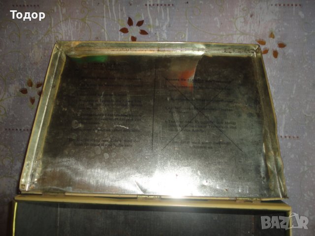 Страхотна ламаринена тенекиена кутия 6, снимка 6 - Антикварни и старинни предмети - 43775823