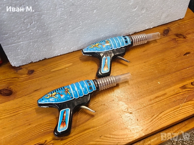 Винтидж ламаринени бластери, снимка 5 - Антикварни и старинни предмети - 52467792