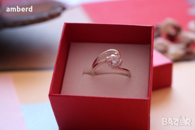 Стилен  сребърен пръстен модел R091, снимка 3 - Пръстени - 28951861