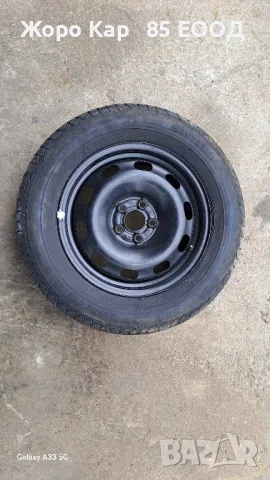 1 брой 15 цолова желязна джанта 5х100 за Ауди А3/Audi A3, снимка 6 - Гуми и джанти - 49759910