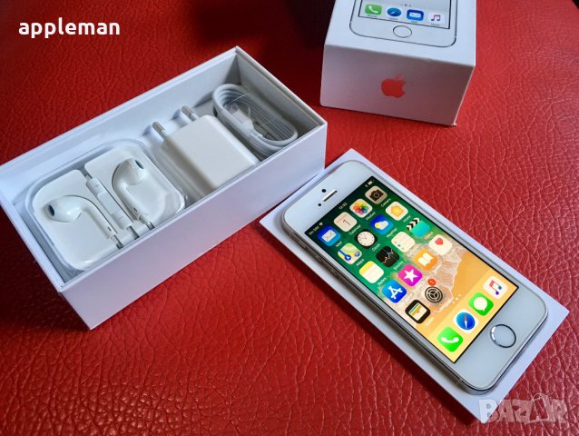 Apple iPhone 5S бял 16Gb Фабрично отключен Айфон телефон, снимка 4 - Apple iPhone - 28148924