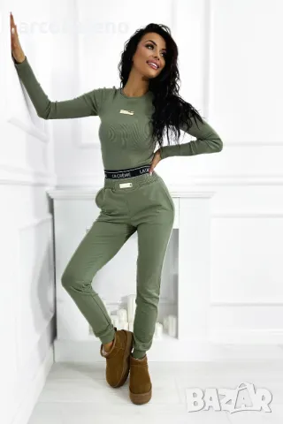 Sleepy Mood Дамски моден преходен комплект от две части, 3цвята , снимка 12 - Комплекти - 48805150