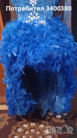 Официална Рокля с Пера, снимка 4 - Рокли - 52765691