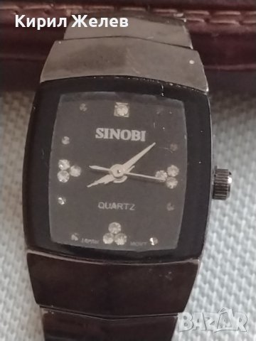 Модерен дизайн дамски часовник SINOBI QUARTZ много красив стилен дизайн 41722, снимка 1 - Дамски - 43893309
