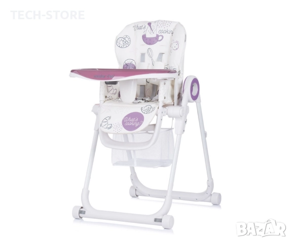 Детско столче за хранене Chipolino Master Chef, люляк 