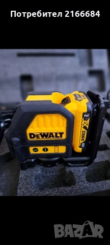 Линеен лазерен нивелир DeWALT DCE088G със зелен лъч, снимка 4 - Измервателни инструменти - 51715702