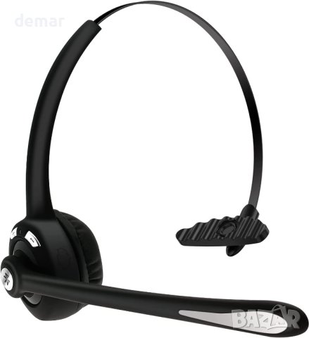 Bluetooth слушалки с микрофон, V5.1, шумопотискащи безжични
