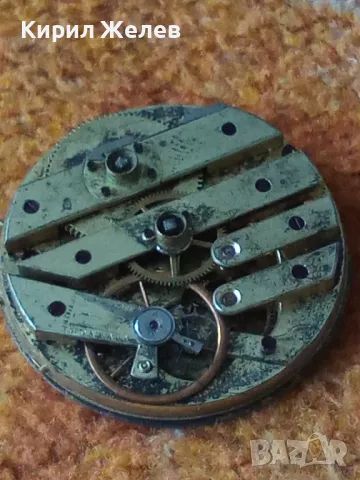 МЕХАНИЗЪМ от РЯДЪК СТАР КОЛЕКЦИОНЕРСКИ ШВЕЙЦАРСКИ ДЖОБЕН ЧАСОВНИК с РИМСКИ ЦИФЕРБЛАТ 49632, снимка 17 - Антикварни и старинни предмети - 48579075