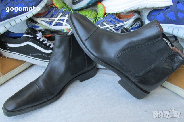 КАТО НОВИ ДЕНДИ бизнес боти MARC® original,100% висококачествена естествена кожа,HAND MADE, 44 - 45, снимка 2 - Мъжки боти - 28548549