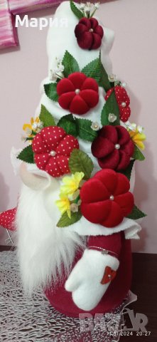 Валентински гном, снимка 11 - Декорация за дома - 43756542