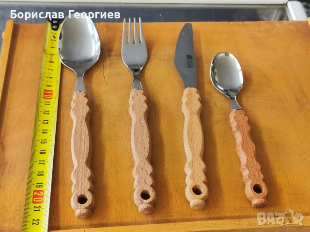 Прибори за хранене Петко Денев , снимка 6 - Прибори за хранене, готвене и сервиране - 51193705