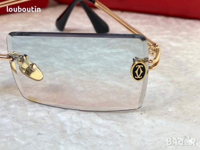 Cartier висок клас прозрачни слънчеви очила Мъжки Дамски слънчеви, снимка 6 - Слънчеви и диоптрични очила - 39140229