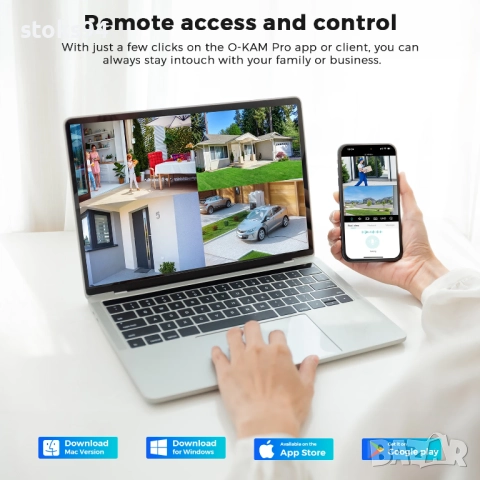 КОЛЕДНА ПРОМО: 15% ОТСТЪПКА! 🎁 15MP 4K WiFi PTZ камера с 10X реално увеличение и AI Проследяване, снимка 4 - IP камери - 52724622