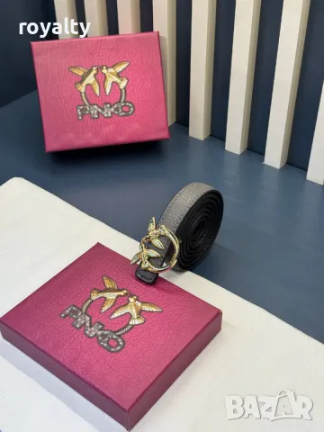 Pinko дамски колани естествена кожа , снимка 4 - Колани - 49549717