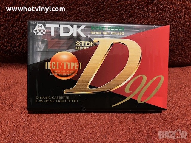 Нови касетки TDK D-90 и D-100, снимка 2 - Аудио касети - 43892477