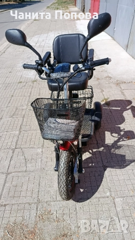 Електрическа триколка Bullmax H1 Lux, снимка 2 - Велосипеди - 51778482