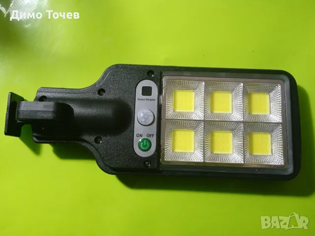 Соларна улична лед лампа с датчик за движение, снимка 3 - Соларни лампи - 48823148