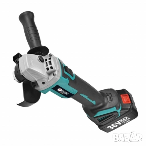 Акумулаторен безчетков ъглошлайф IF Tools AG03 – 36V, 2×4.0Ah батерии, комплект в куфар, снимка 5 - Друга електроника - 51852326