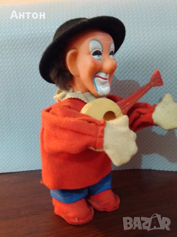 Стара СОЦ-механична играчка Клоун., снимка 7 - Антикварни и старинни предмети - 27259803