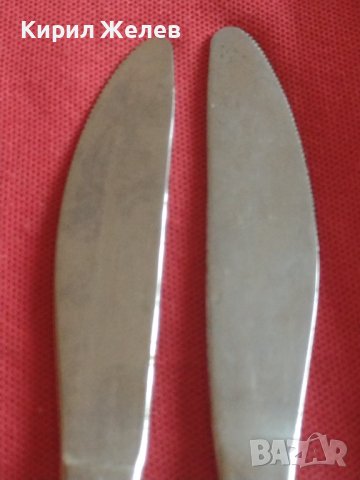 Два стари ножа соц производство за ресторанти перфектно състояние за КОЛЕКЦИЯ ДЕКОРАЦИЯ 42089, снимка 3 - Други ценни предмети - 43845300