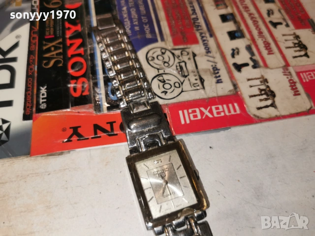 SEIKO QARTZ SWISS MADE 1402261834, снимка 18 - Мъжки - 53477933