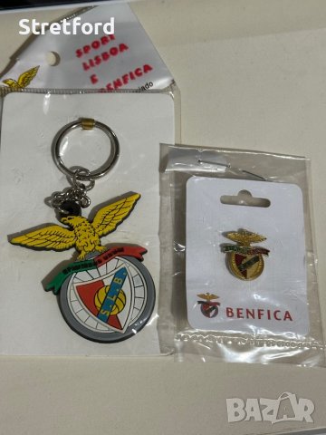 Бенфика ключодържател и значка