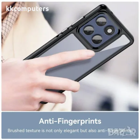 Motorola Edge 60 Fusion Colorful TPU + Acrylic Удароустойчив Калъф и Протектор, снимка 9 - Калъфи, кейсове - 50078546