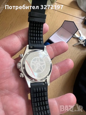 Кварцов часовник PAGANI DESIGN, сапфир,Seiko VK63 механизъм, авт. дата,хронограф,водоустойчив 100 м., снимка 9 - Мъжки - 43943621