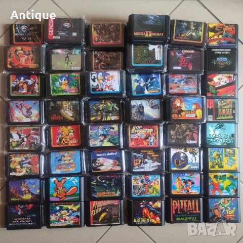 Дискети Sega Mega Drive и касетки с игри за Сега Мега драйв Genesis, снимка 2 - Аксесоари - 39824073