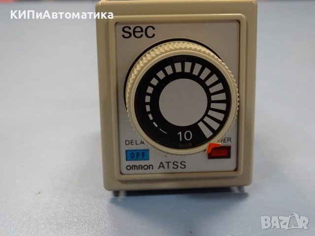реле време Omron ATSS-7 10s 110VAC relay pneumatic timer OFF, снимка 6 - Резервни части за машини - 37655147