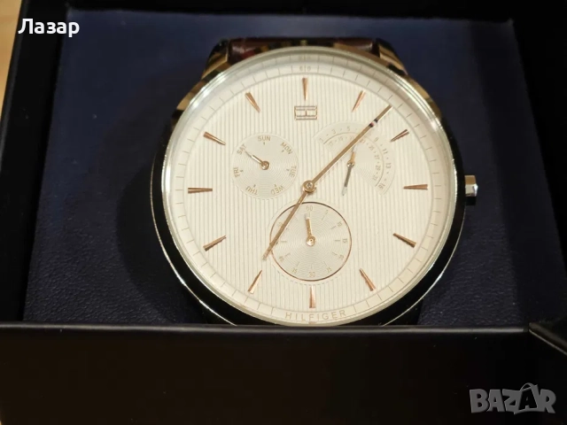 Tommy Hilfiger, Часовник с кожена каишка, снимка 6 - Мъжки - 52638191
