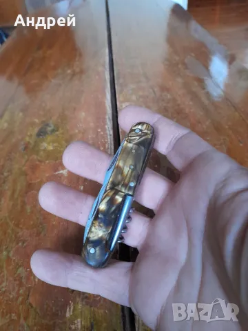 Стар джобен нож,ножче,ножка #90, снимка 2 - Други ценни предмети - 49362212