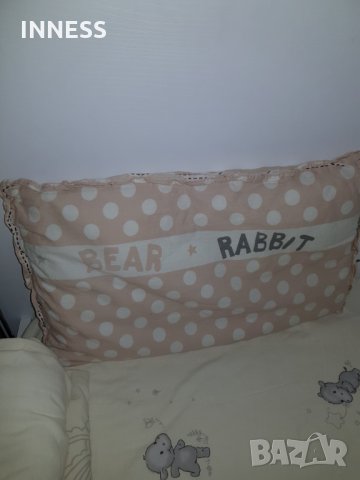 Обиколник за кошара 6 части и подложка за повиване+ подарък олекотена завивка, снимка 10 - Спално бельо и завивки - 28577790