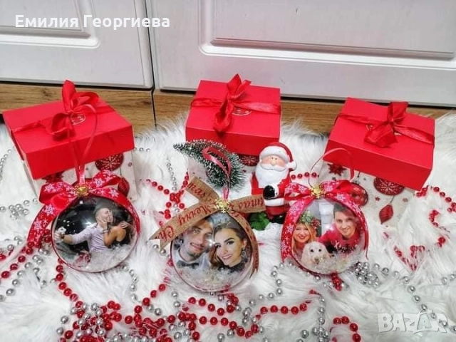 Коледни топки със снимки на най ниски цени , снимка 3 - Други - 52522219