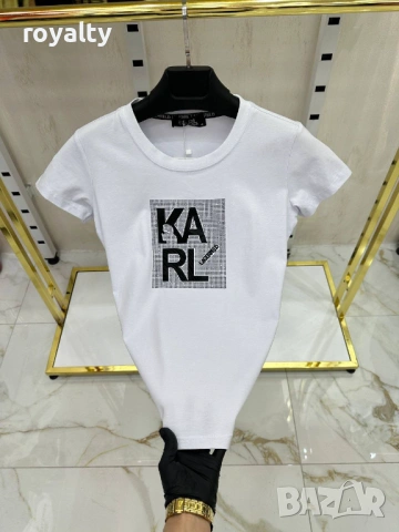 Karl Lagerfeld Нови Дамски Тениски Различни Цветове 
