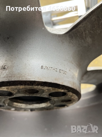 17 цолови алуминиеви джанти за Ауди., снимка 8 - Гуми и джанти - 52537450