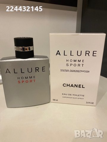 allur Homme Sport  100ml EDT Tester , снимка 1 - Мъжки парфюми - 43992460