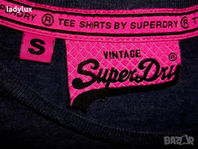 Super Dry Vintage, 60% Памук, Размер S. Код 873, снимка 2 - Тениски - 27429209