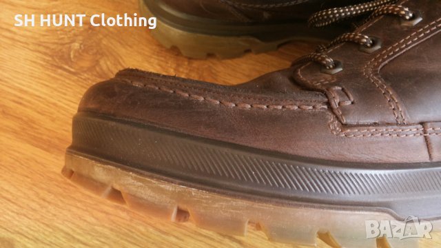 ECCO RUGGED TRACK GORE-TEX Leather Shoes размер EUR 42 естествена кожа водонепромокаеми - 512, снимка 10 - Ежедневни обувки - 43718784