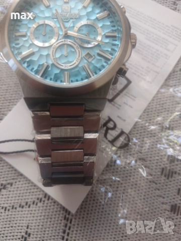 Часовник reward vip ,кварцов ,ледено синьо ,6 стрелки, снимка 12 - Мъжки - 52244156