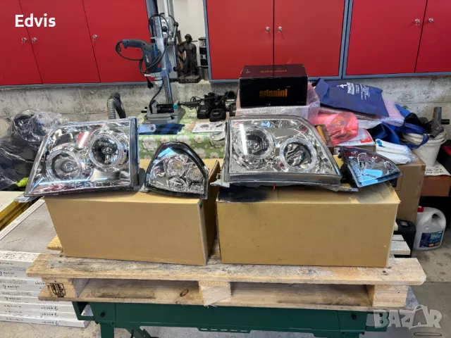 Предни фарове за Тойота Ландкрузер 90, снимка 5 - Части - 49986753
