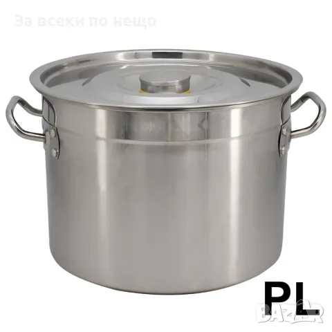 Казан с капак Rosberg R51211A40S, 42 см, 32 литра, Неръждаема стомана Код P271